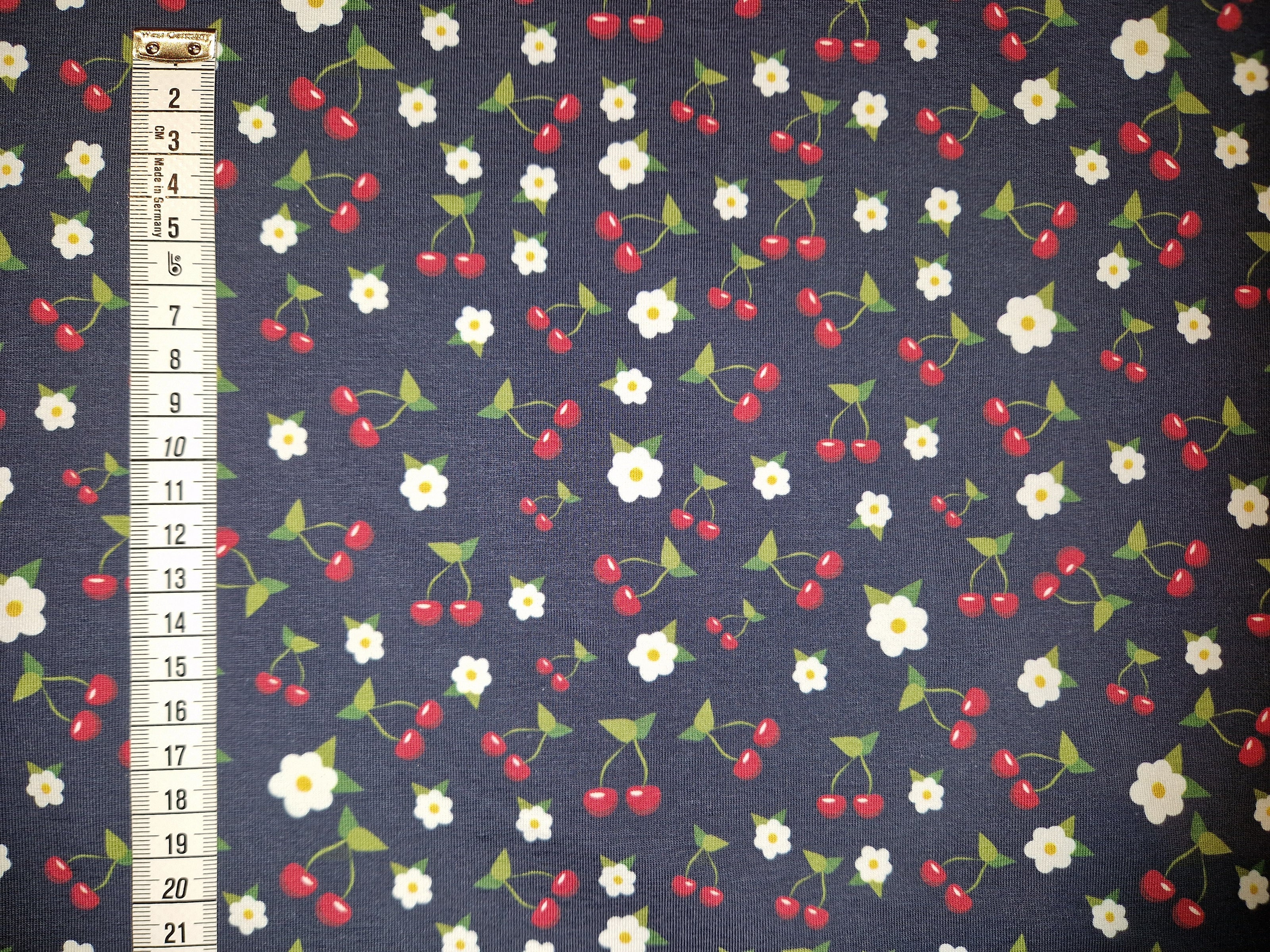 Jersey Kirschen und Blüten