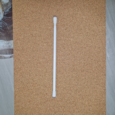 Klemmstange ausziehbar weiss
