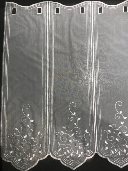 Kurzvorhang Ornamente