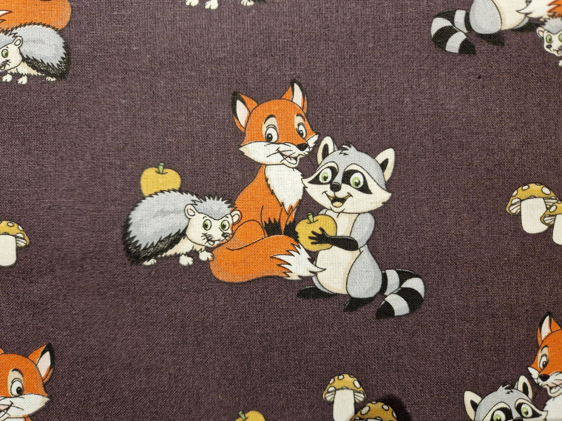 Fuchs, Waschbär und Igel