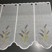 Kurzvorhang Lavendel, Höhe 45cm